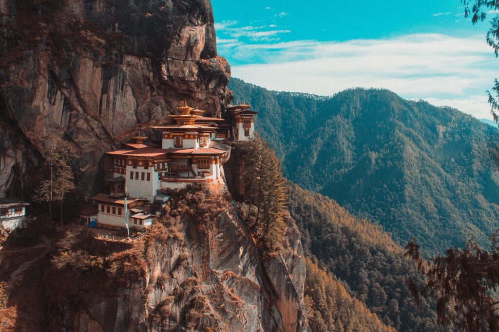 Bhutan mountains and ecotourism 