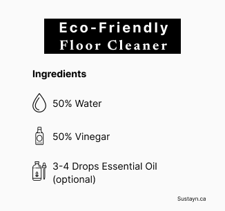 Eco-Friendly Floor Cleaner Recipe