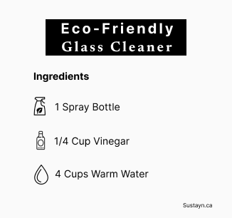 Glass Cleaner Recipe