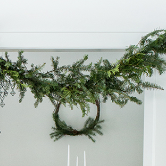 DIY Eco-Friendly Christmas Garland