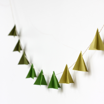 Eco-Friendly Christmas Paper Decoration